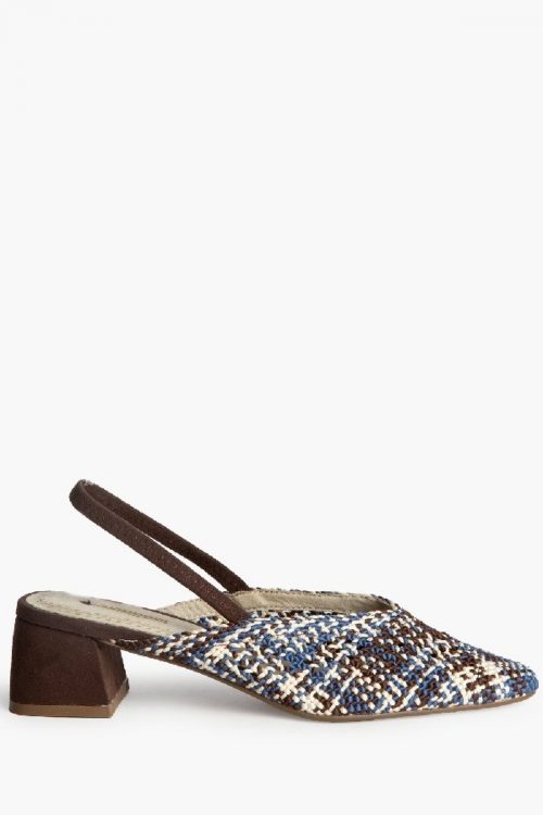 slingback multicolor