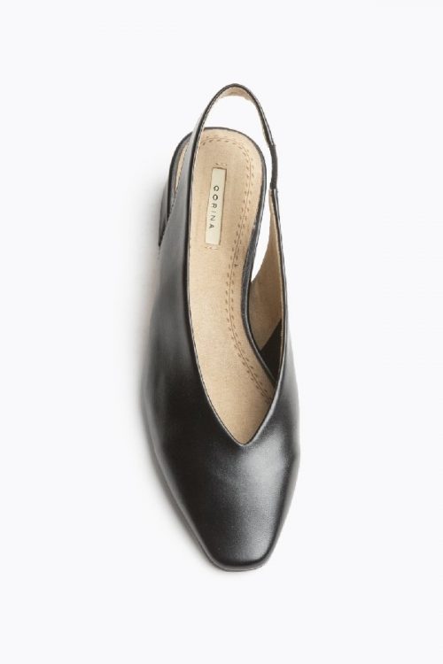 slingback punta squadrata