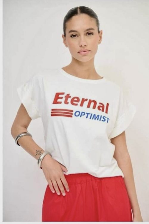 T-shirt Eternal Optimist